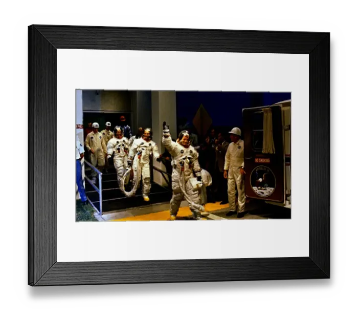 Framed Print : Space-Us-History of Manned Space Flight-Apollo