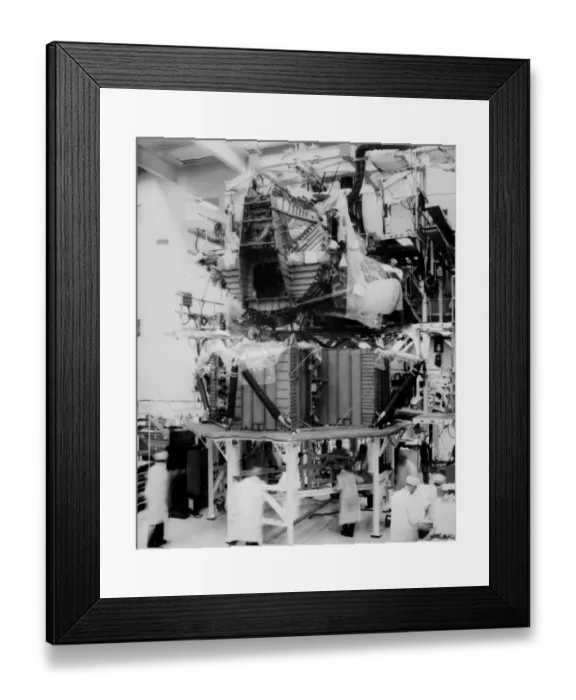 Framed Print : Moon-Apollo Xi-Lunar Module