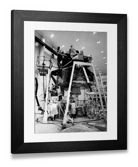 Framed Print : Moon-Apollo Xi-Lunar Module-Lm6