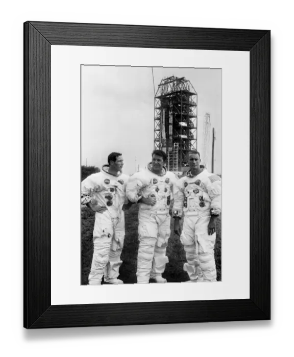 Framed Print : Apollo XII Crew