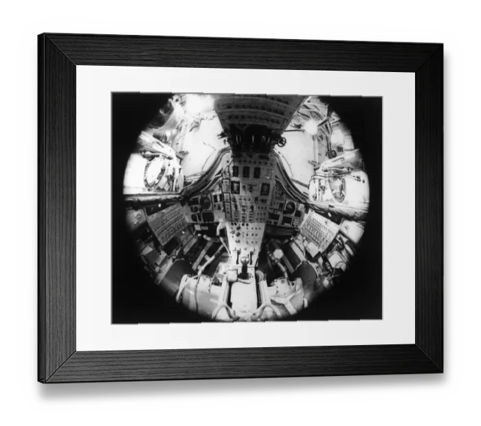 Framed Print : Cap Kennedy-Gemini VII