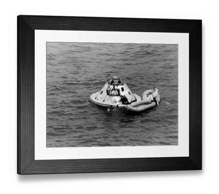 Framed Print : 323232-USA-SPACE-APOLLO 9-LANDING