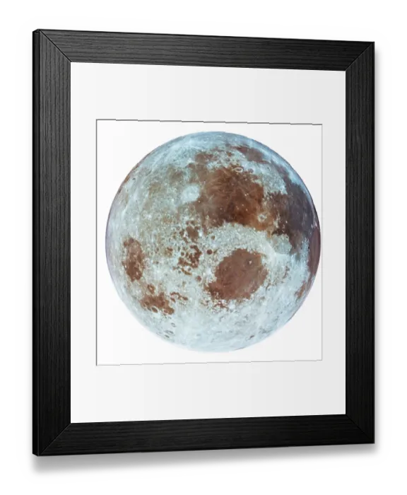 Framed Print : Moon-Apollo Xi-1969 Framed Print : Moon-Apollo Xi-1969