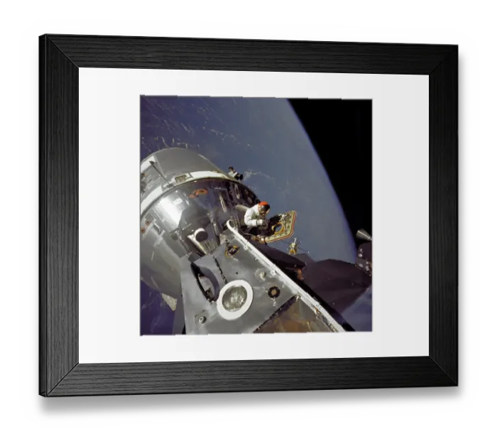 Framed Print : Us-Space-Apollo 9-Scott Framed Print : Us-Space-Apollo 9-Scott