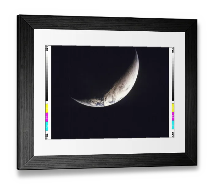 Framed Print : Astronomy-Earth-Apollo 4