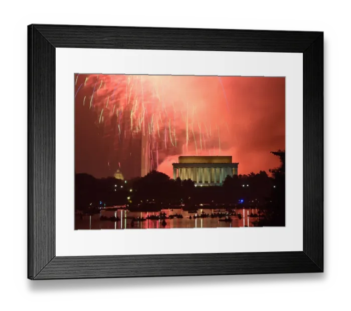 Framed Print : Us-Independence-Day-July4Th