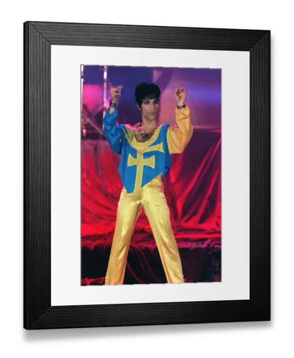 Framed Print : Mco-Music Awards-Prince