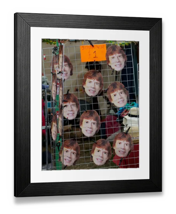 Framed Print : Britain-Ent-Music-Festival-Glastonbury