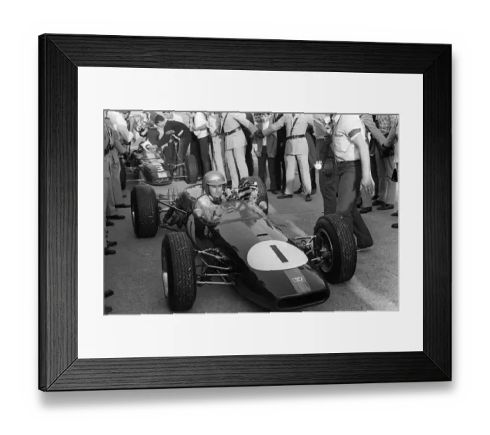 Framed Print : Auto-F2-Brabham-Grand Prix-France-304535 Framed Print : Auto-F2-Brabham-Grand Prix-France-304535