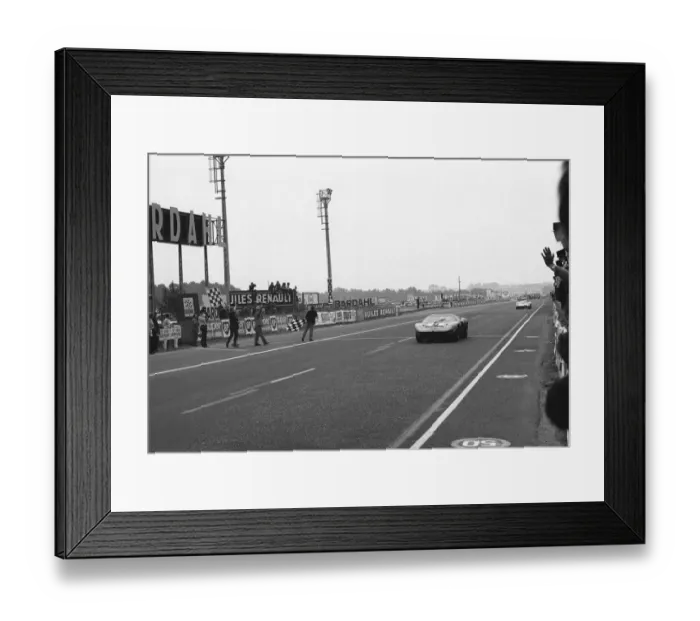 Framed Print : Mans-24 Hours-Ford-Ickx Framed Print : Mans-24 Hours-Ford-Ickx