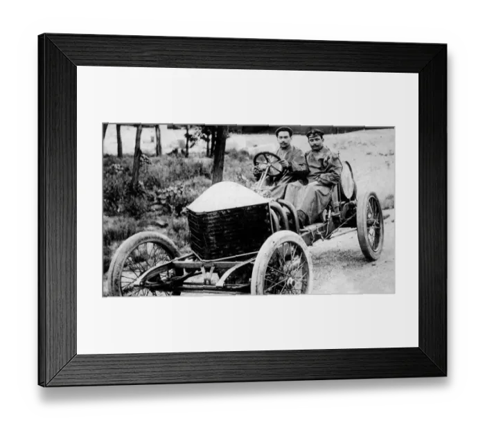 Framed Print : 24 HEURES DU MANS-1906