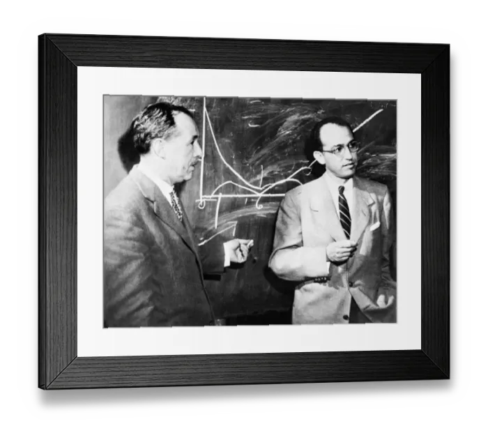 Framed Print : Sciences-Vaccin-Salk 213646 Plaque Casses