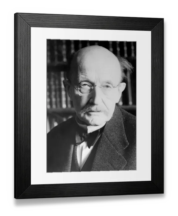 Framed Print : German Theoritical Physicist Max Planck