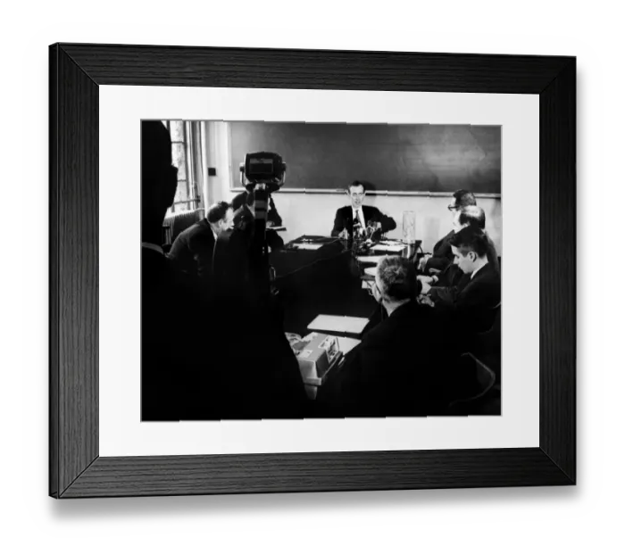 Framed Print : American Scientist James Watson