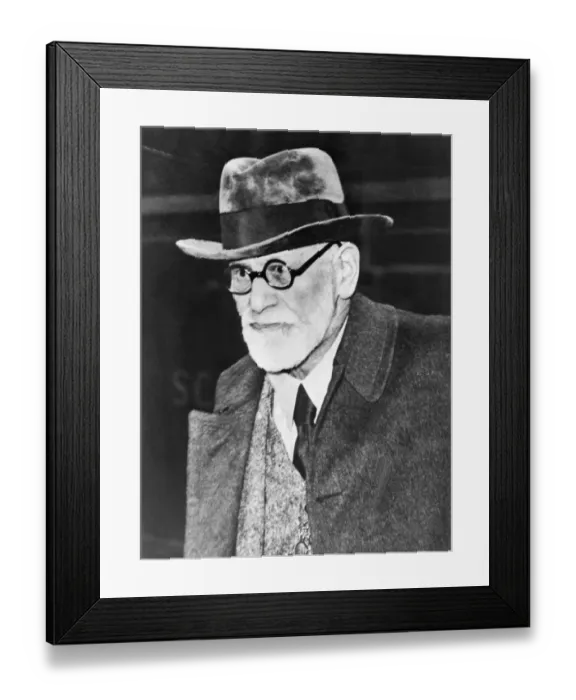 Framed Print : Austrian Psychoanalyst Sigmund Freud Framed Print : Austrian Psychoanalyst Sigmund Freud