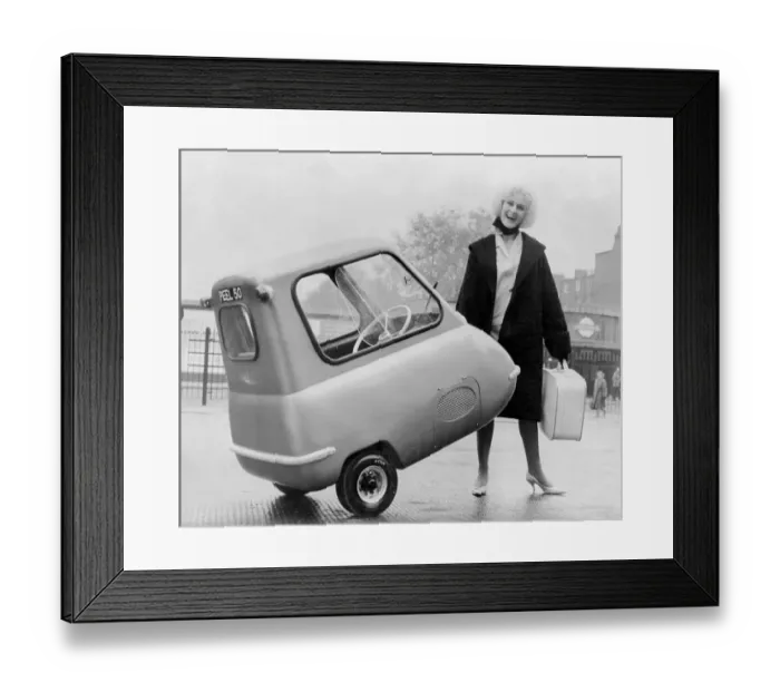 Framed Print : Three Wheel Peel 50 Framed Print : Three Wheel Peel 50