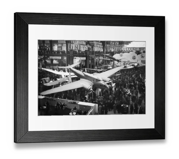 Framed Print : International Paris Air Show 1938