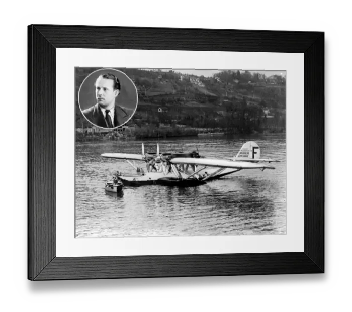 Framed Print : Flying-Mermoz-Croix Du Sud