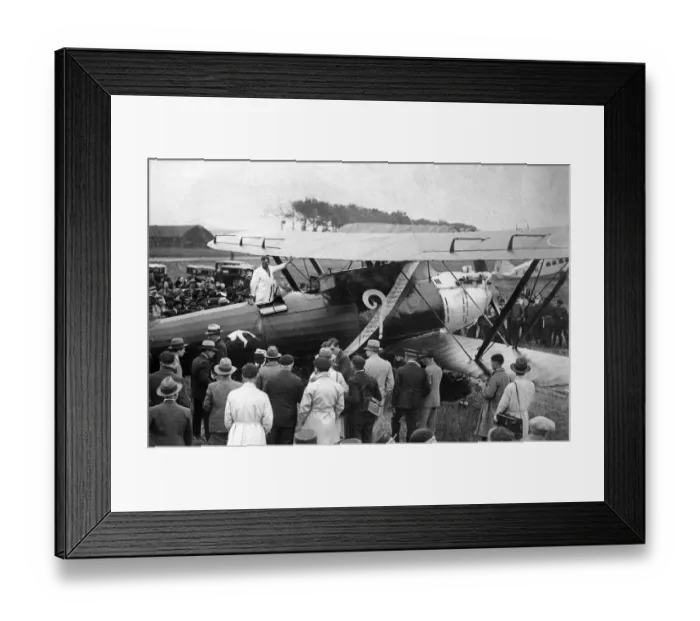 Framed Print : Retro Aviation-Costes and Bellonte Framed Print : Retro Aviation-Costes and Bellonte