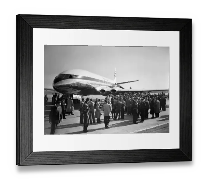 Framed Print : gbr-aviation-boac-comet1