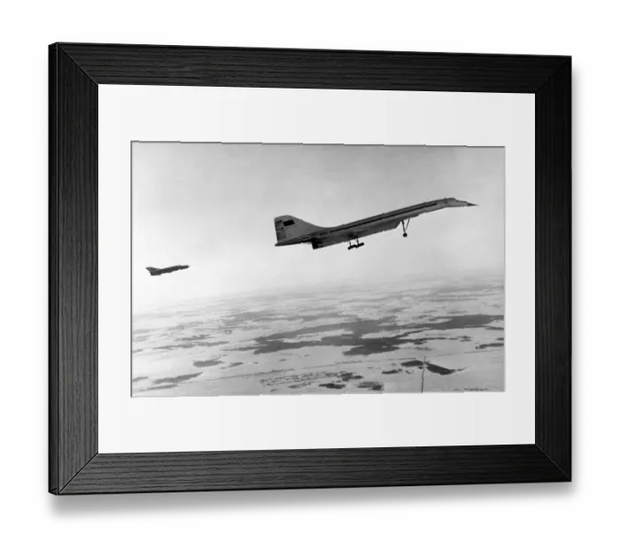 Framed Print : Tupolev 144
