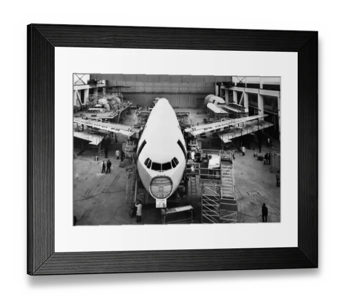 Framed Print : AIRBUS-A300