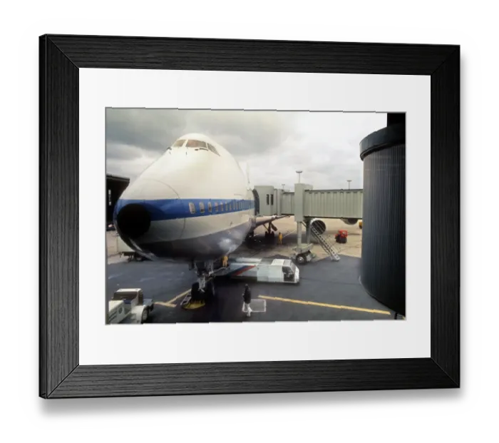 Framed Print : Aviation-Boeing 747