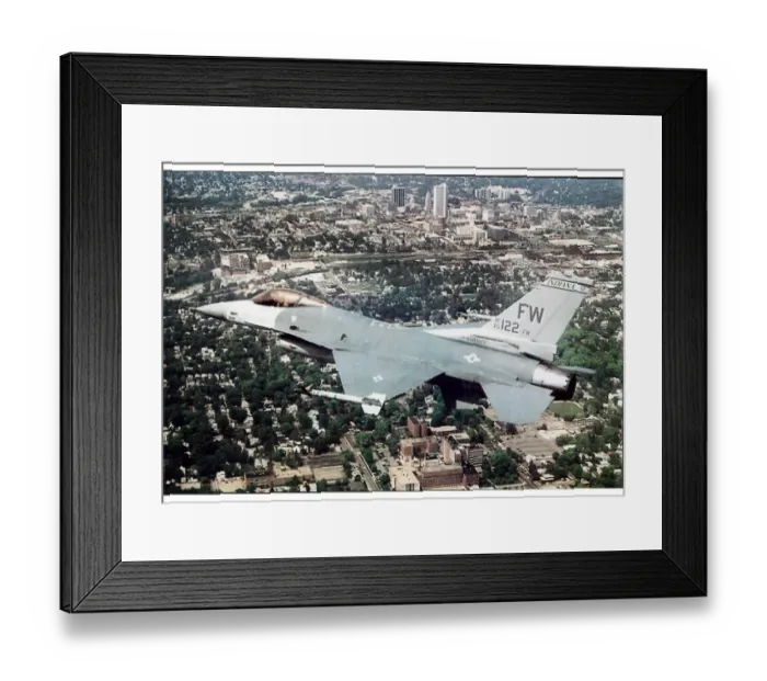 Framed Print : Aviation-F16 Framed Print : Aviation-F16