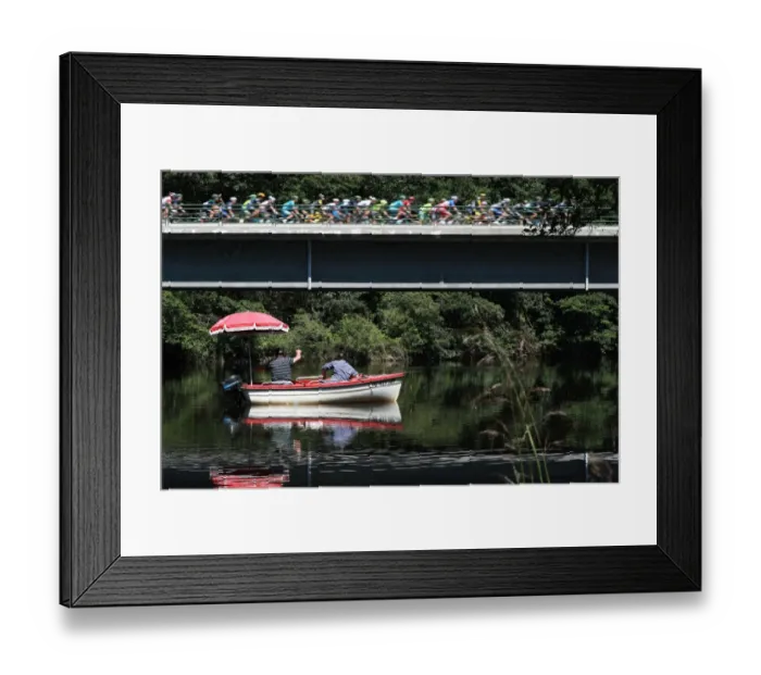 Framed Print : Cycling-Fra-Tdf2016-Pack-Postcard Framed Print : Cycling-Fra-Tdf2016-Pack-Postcard