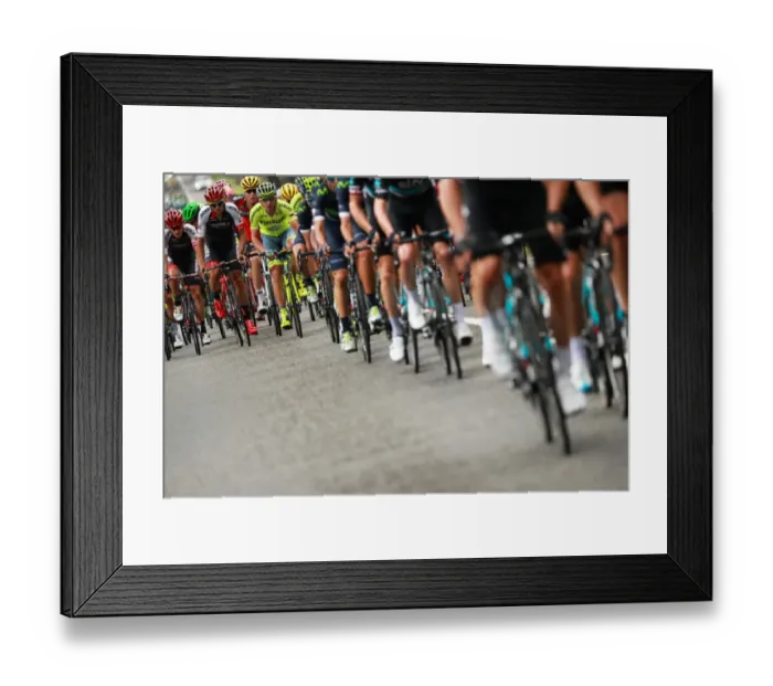 Framed Print : Cycling-Fra-Tdf2016-Pack