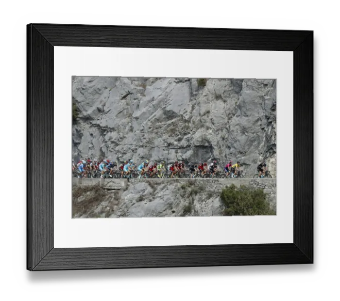 Framed Print : Cycling-Fra-Paris-Nice
