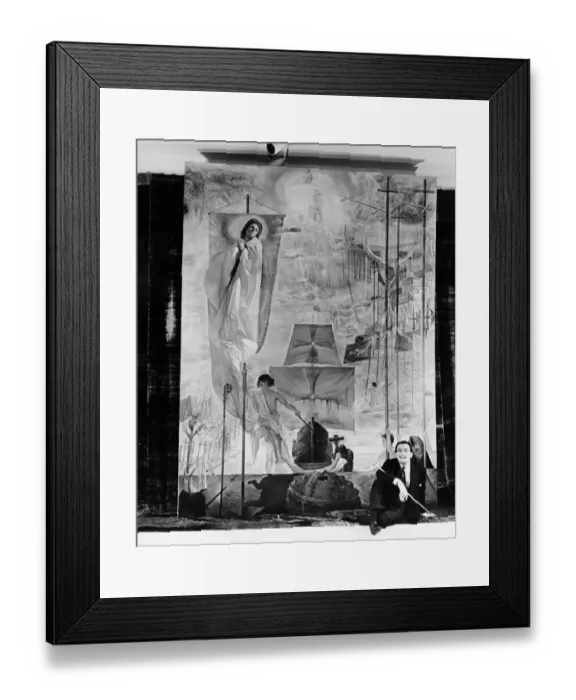 Framed Print : Art-Dali-Exhibition Framed Print : Art-Dali-Exhibition