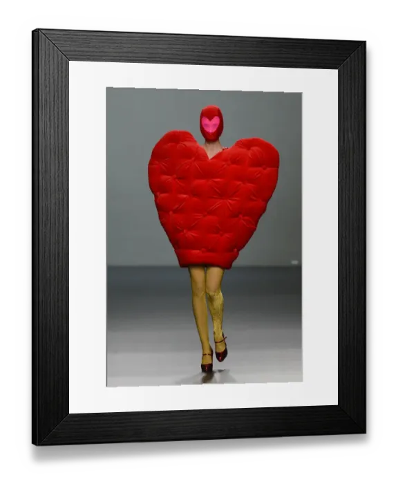 Framed Print : Fashion-Spain-Agatha-Ruiz-De-La-Prada Framed Print : Fashion-Spain-Agatha-Ruiz-De-La-Prada
