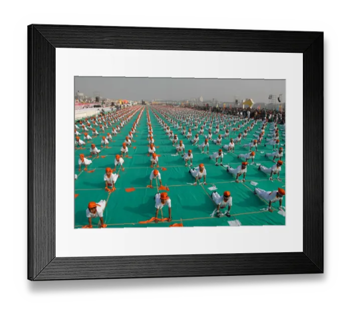 Framed Print : India-Festival-Kite