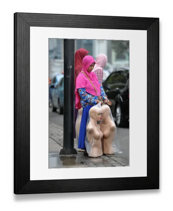 Framed Print : Indonesia-Economy