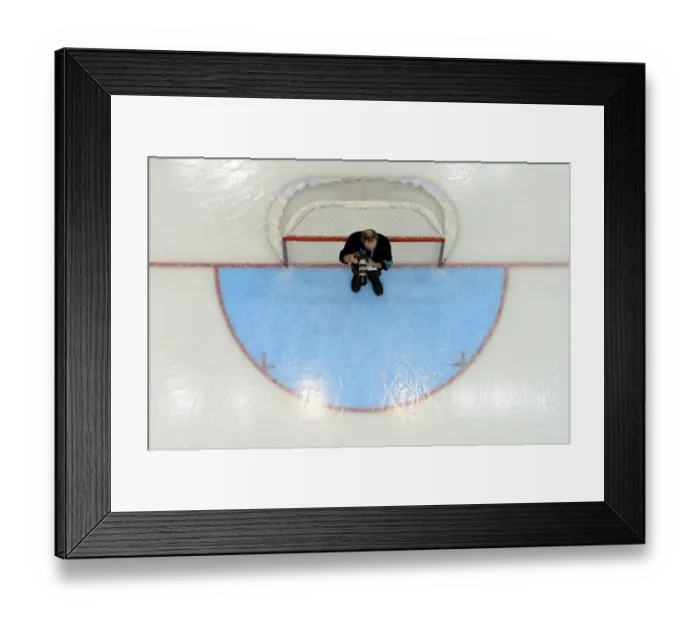 Framed Print : Oly-2014-Ihockey-Rus-Men-Training-Media-Offbeat
