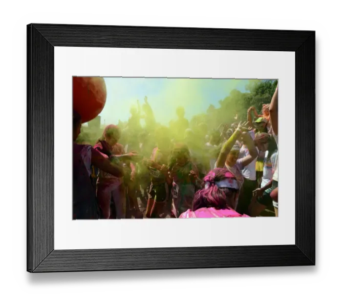 Framed Print : Australia-Color-Run Framed Print : Australia-Color-Run