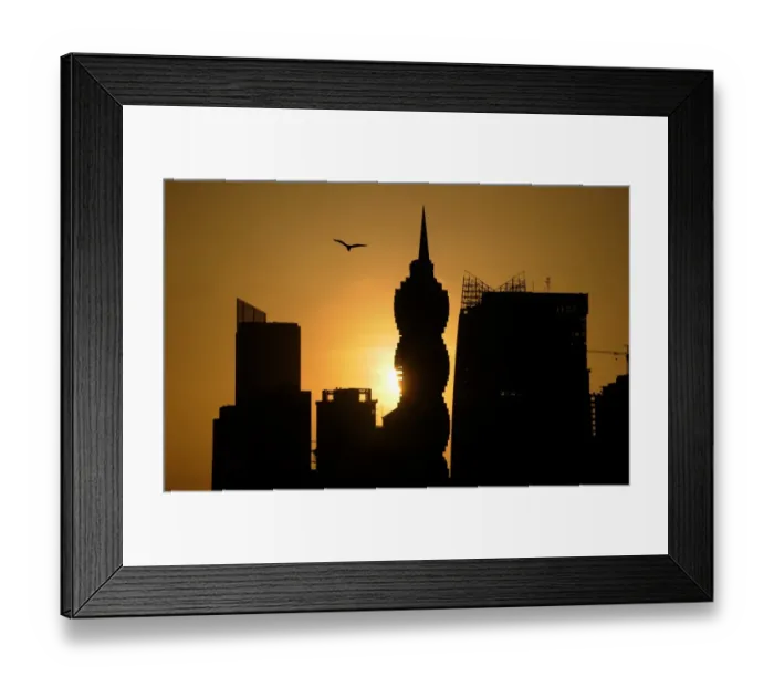 Framed Print : Panama-Feature-Sunset