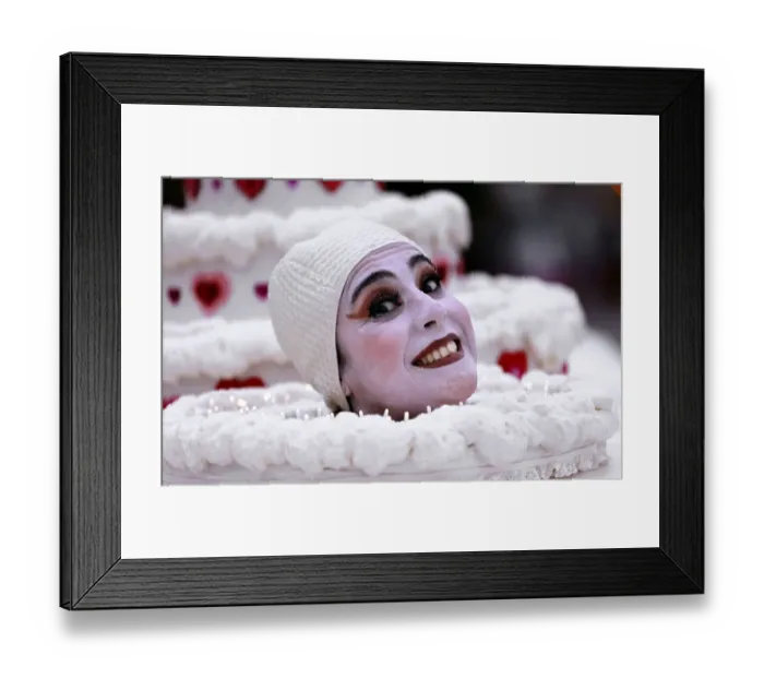 Framed Print : Nice Carnival Parade Artist