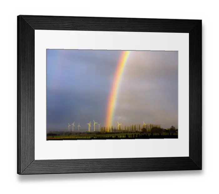 Framed Print : France-Weather-Environment-Rainbow Framed Print : France-Weather-Environment-Rainbow