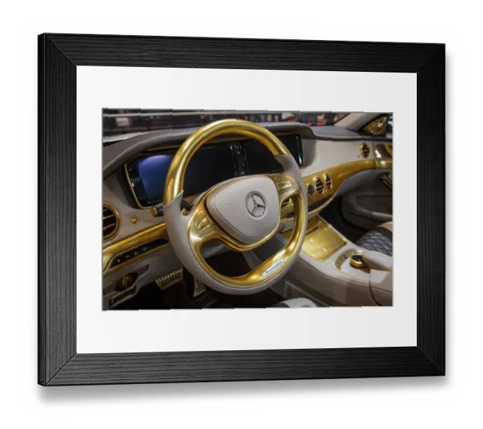 Framed Print : Interior View of a Carlsson C550 Versailles Framed Print : Interior View of a Carlsson C550 Versailles