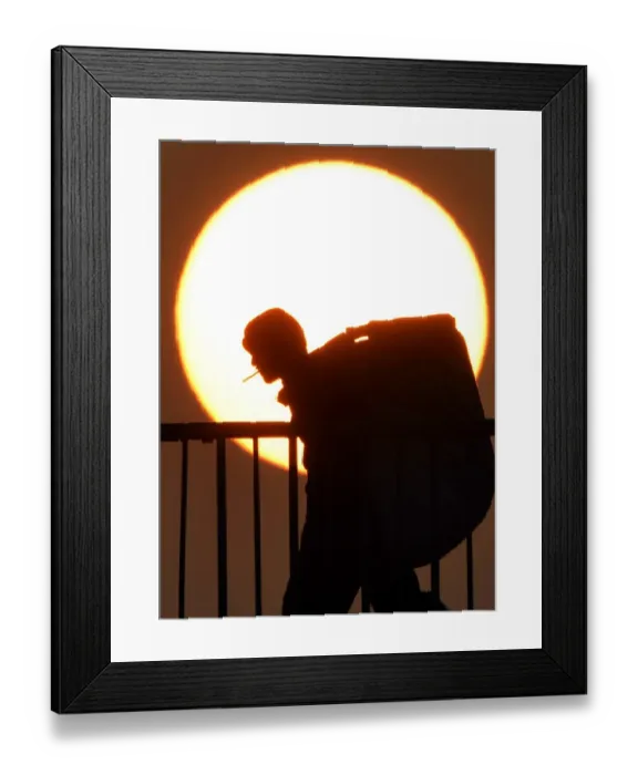 Framed Print : Pakistan-New Year-Sunset
