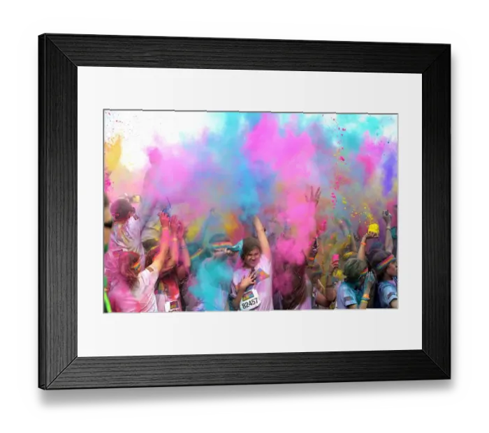 Framed Print : Sydney Australia-Color-Run