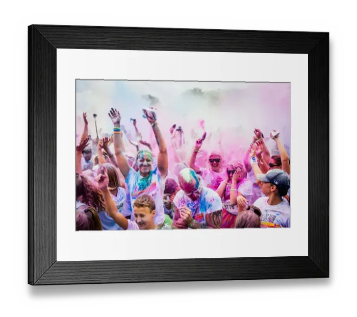 Framed Print : Sweden-Lifestyle-Color-Run