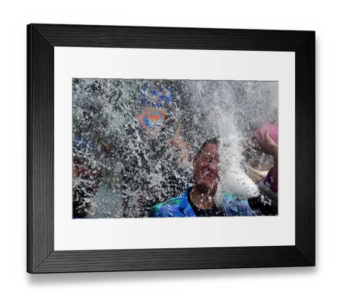 Framed Print : Thailand-Lifestyle-New Year Framed Print : Thailand-Lifestyle-New Year
