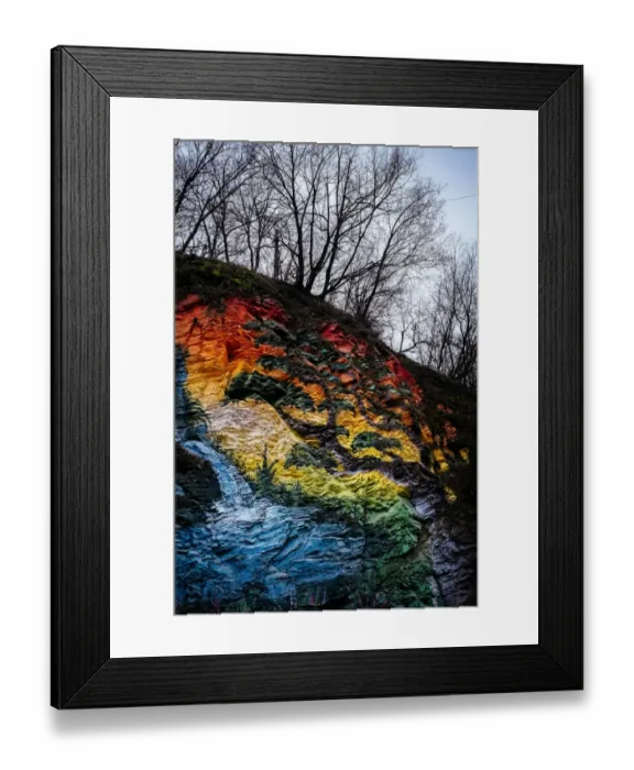 Framed Print : Macedonia-Theme-Colors