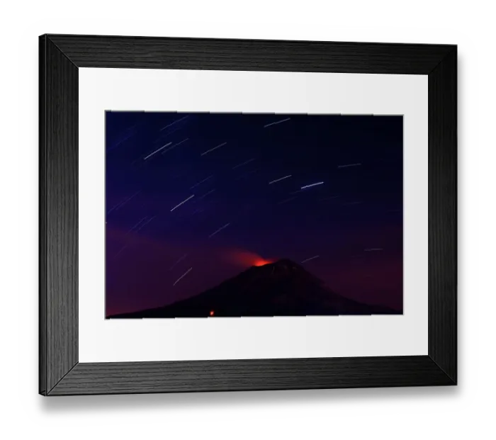 Framed Print : Mexico-Volcano-Popocatepetl