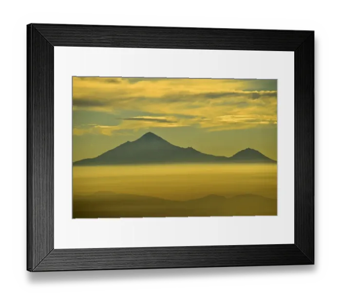 Framed Print : Mexico-Volcano-Pico De Orizaba