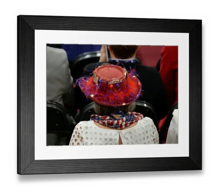 Framed Print : Us-Vote-Republicans-Convention Framed Print : Us-Vote-Republicans-Convention