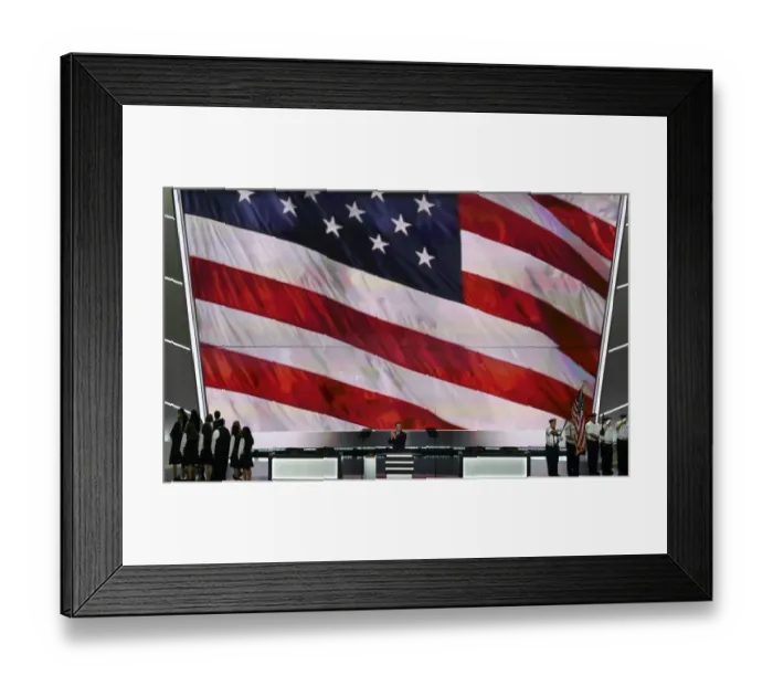Framed Print : Us-Vote-Republicans-Convention